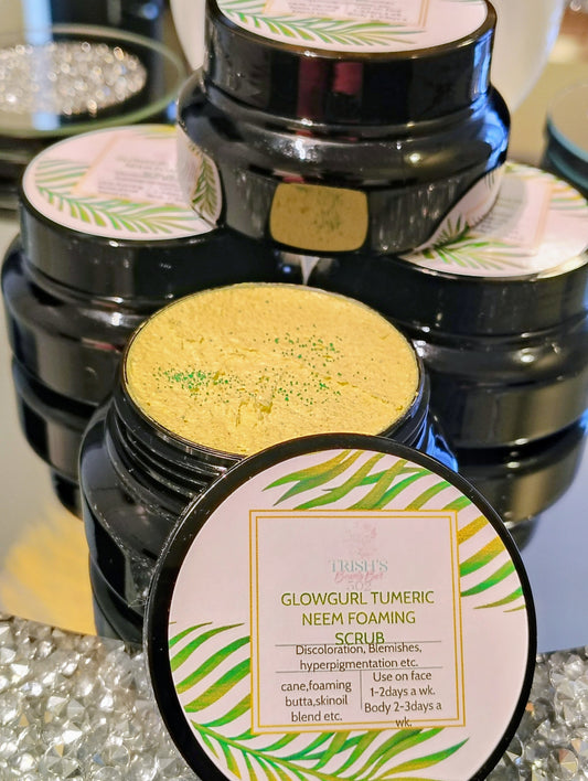 "GLOWGURL TUMERIC & NEEM" FOAMING BUTTA