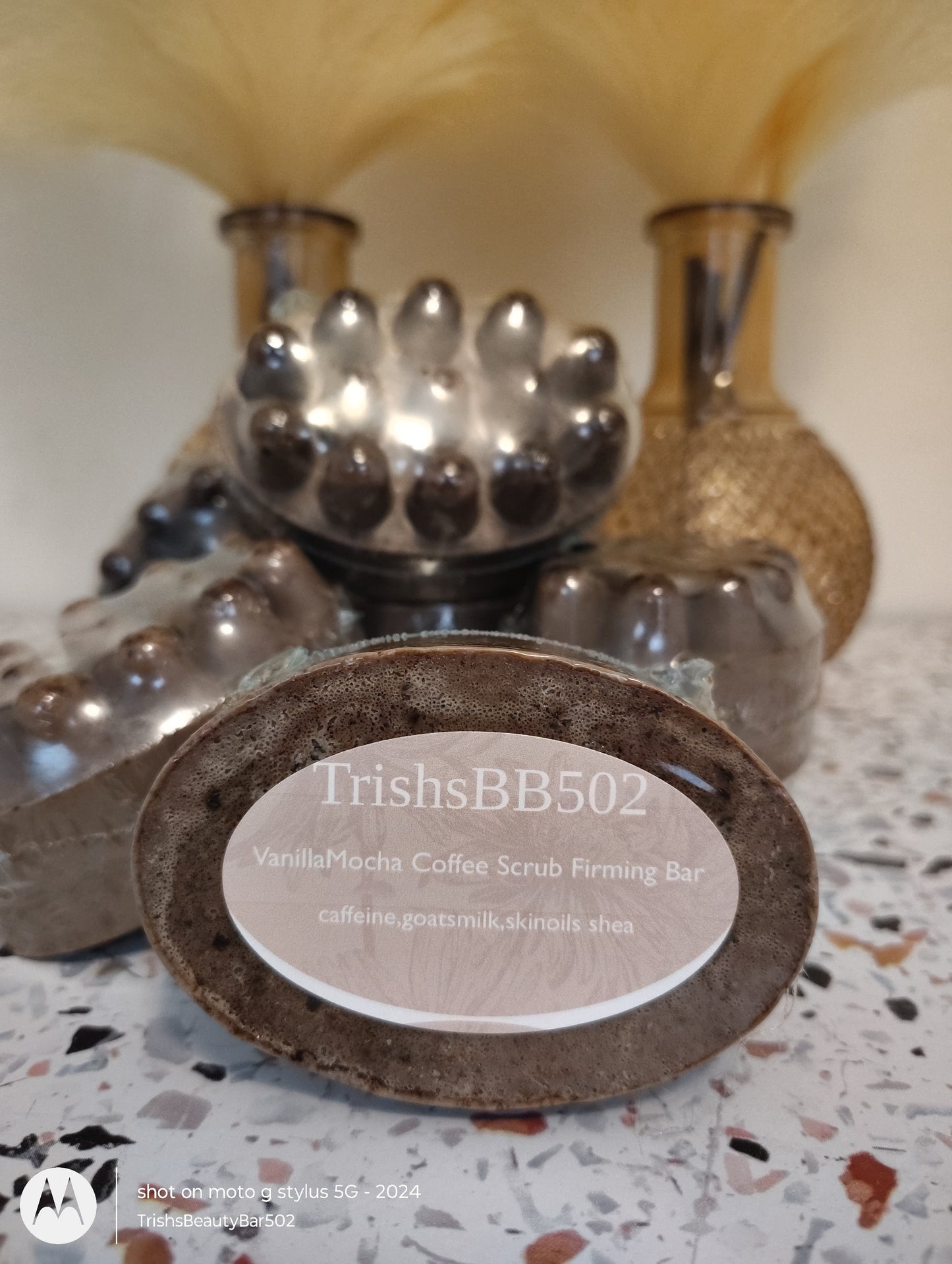 "VANILLAMOCHA" COFFEESCRUB BODYBAR