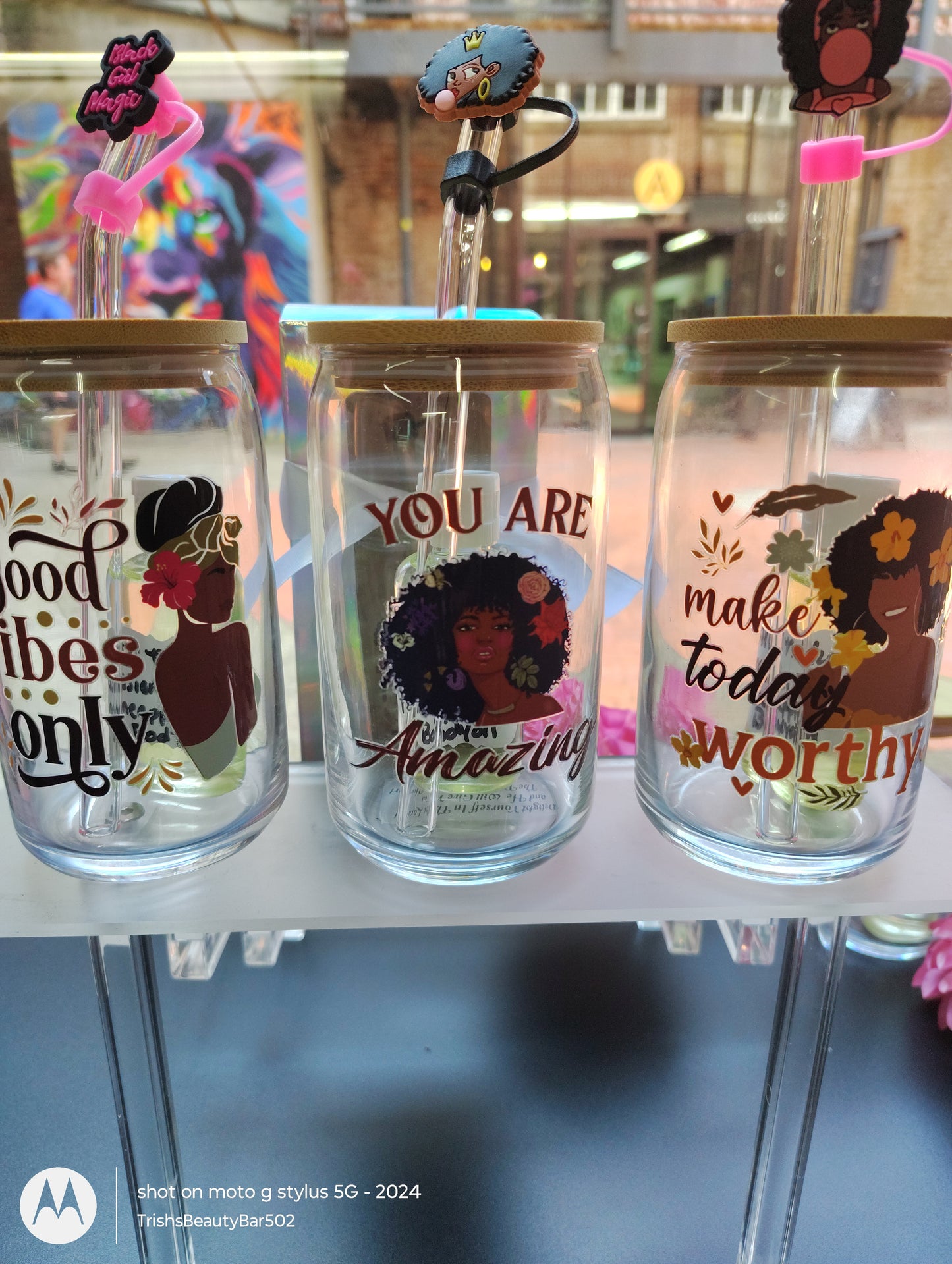 INSPIRATIONAL GLASS DRINKWARE