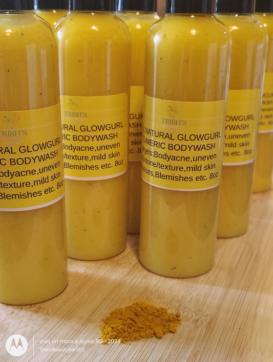 "GLOWGURL" TUMERIC SHOWERGEL WASH