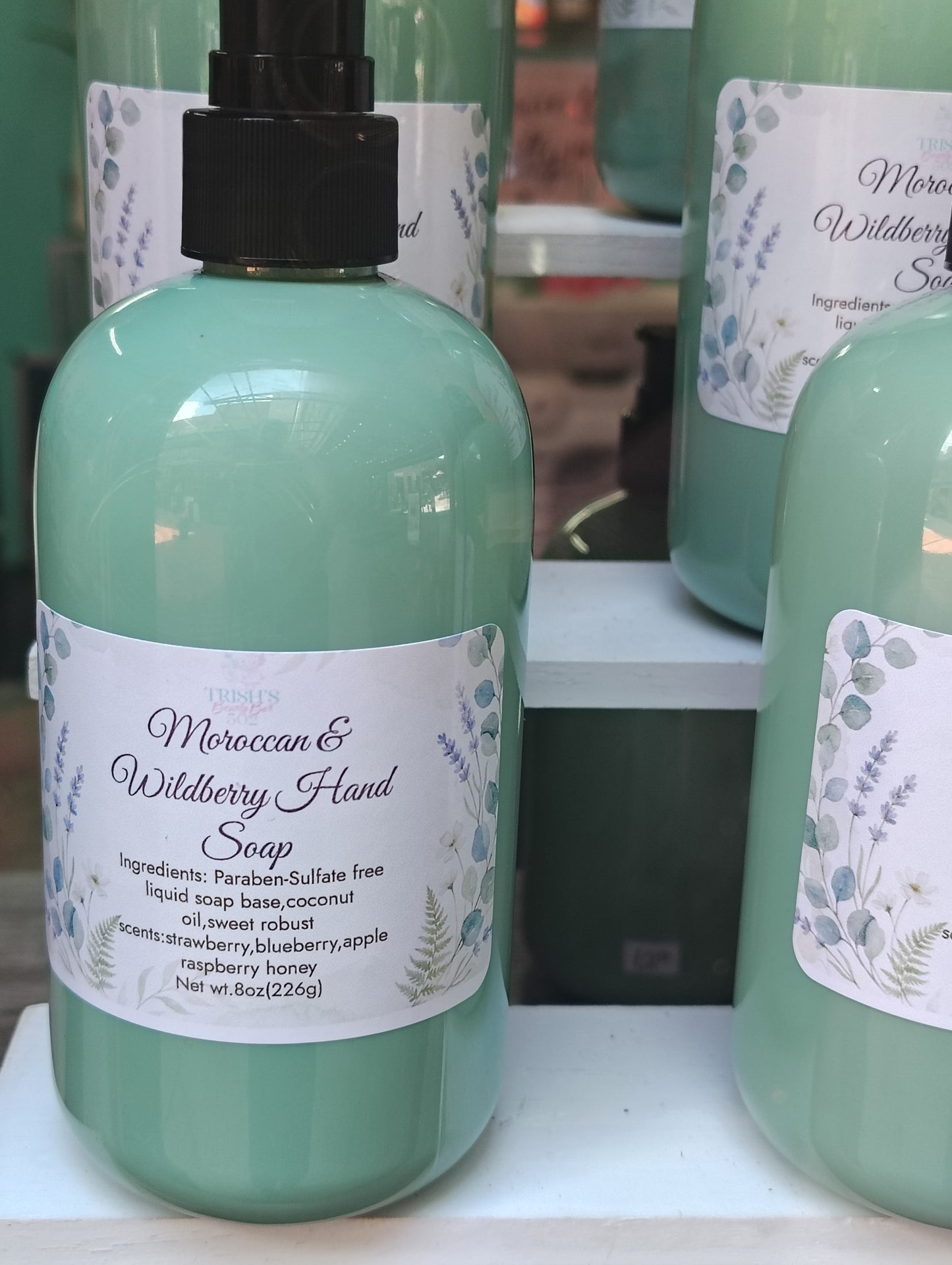 MOROCCAN WILDBERRY HANDSOAP