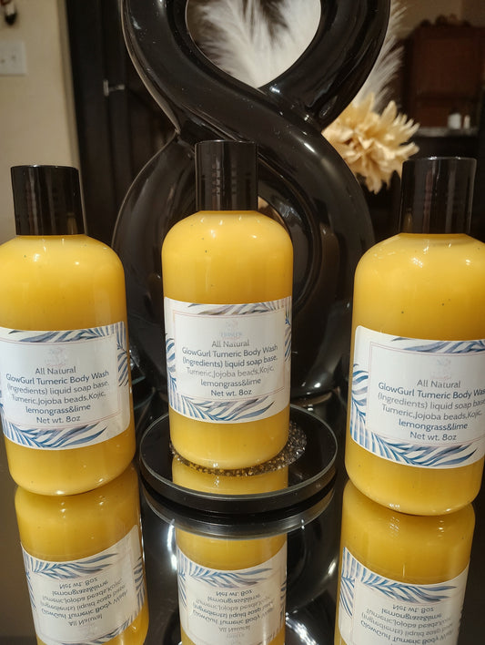 "GLOWGURL" TUMERIC SHOWERGEL WASH