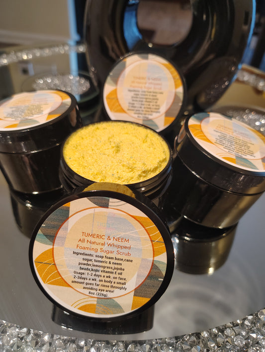 "GLOWGURL TUMERIC & NEEM" FOAMING BUTTA