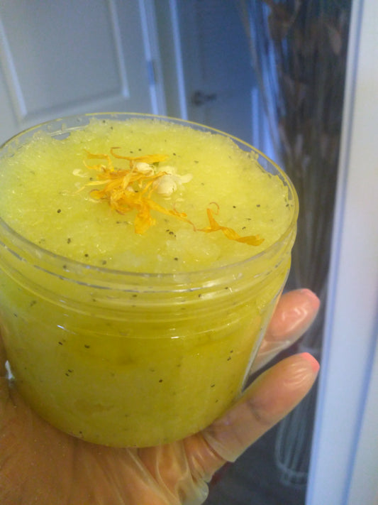 "LEMON CREME" MOISTURIZING BODYSCRUB