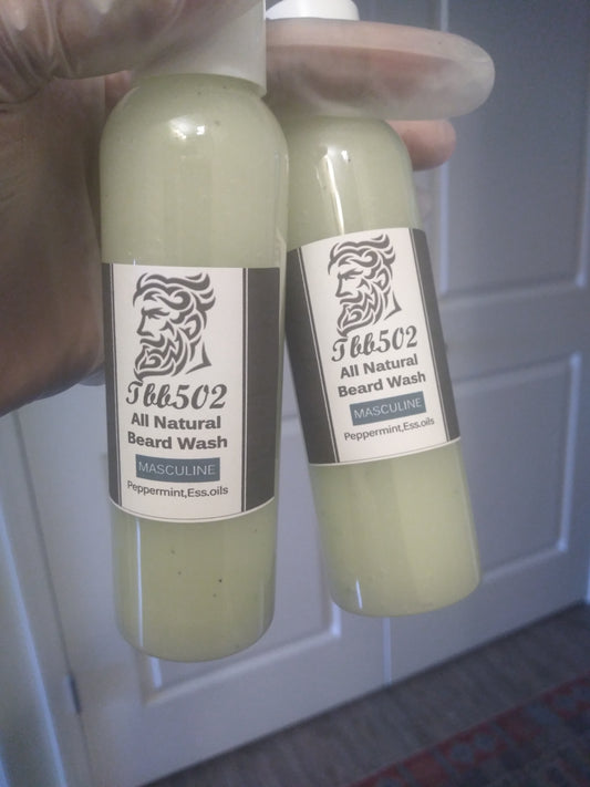 "ALL NATURAL BEARD WASH