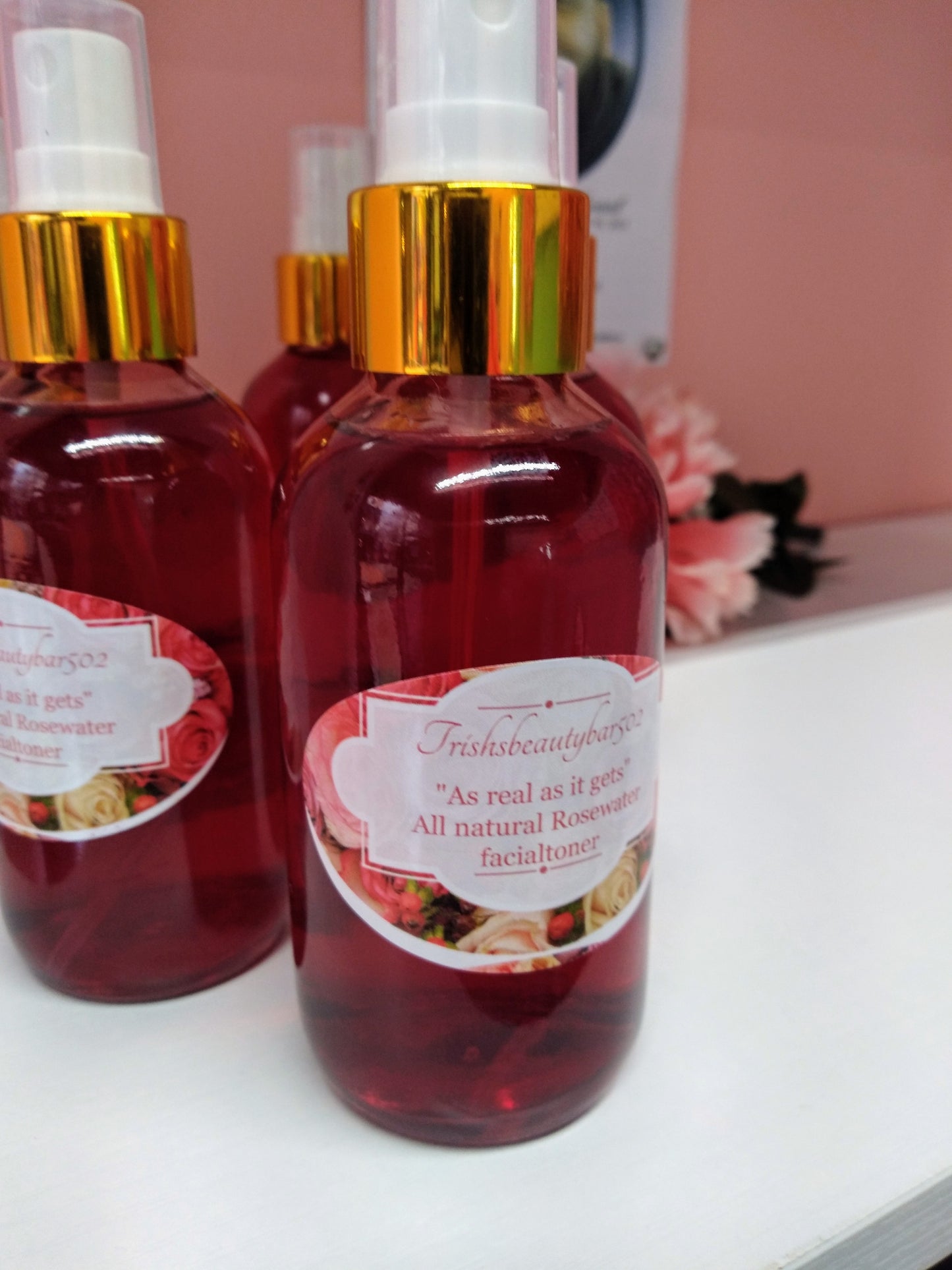 "As Real as it Gets" All Natural Rosewater Facialtoner