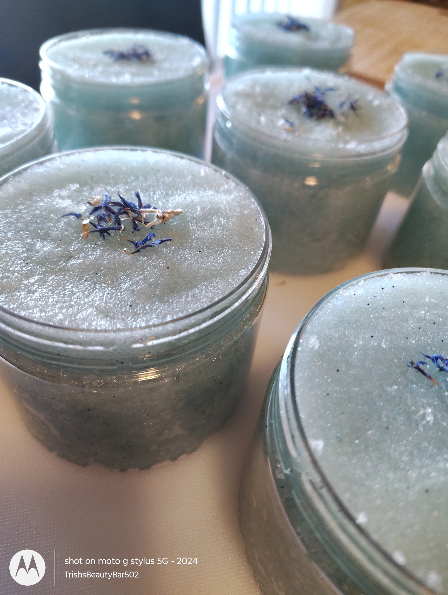 "BABYPOWDER" BODYSCRUB EXFOLIANT