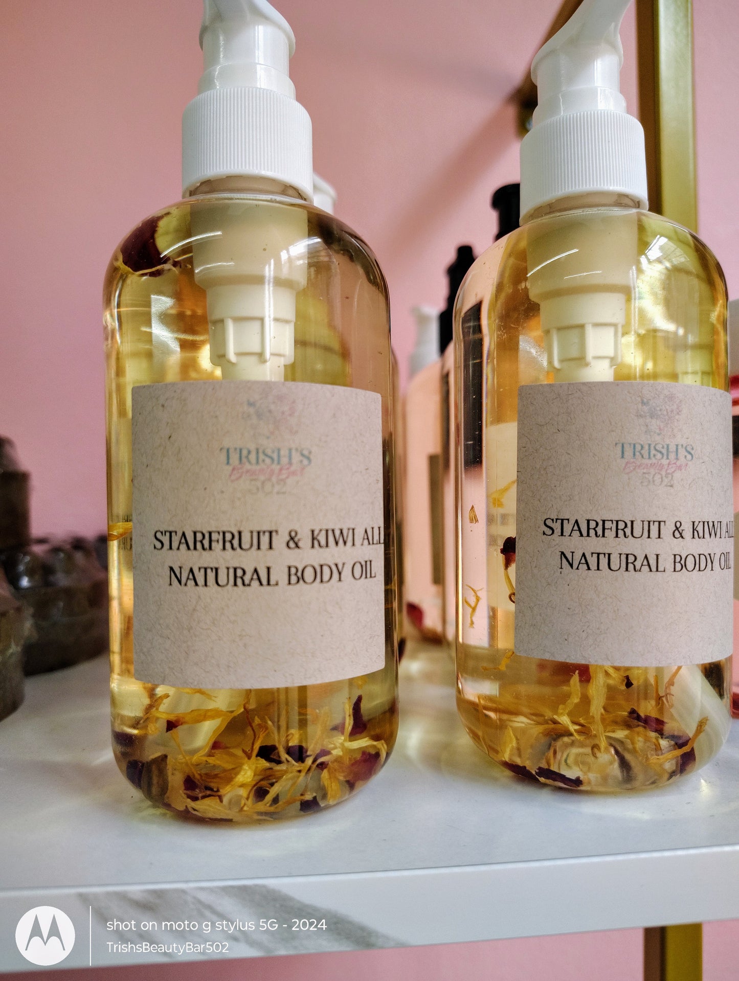 STARFRUIT & KIWI  ALL NATURAL BODYOIL