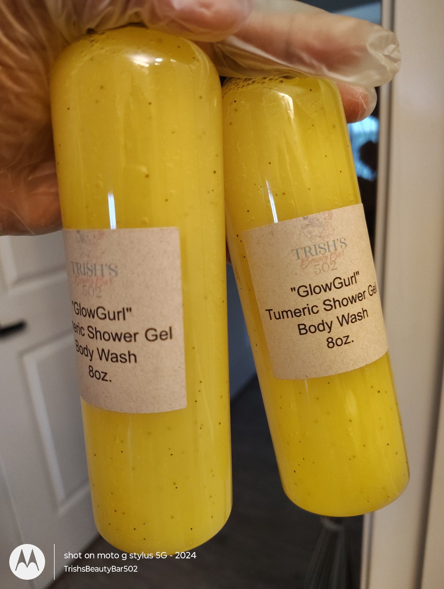 "GLOWGURL" TUMERIC SHOWERGEL WASH