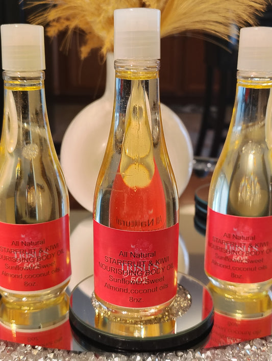 STARFRUIT & KIWI  ALL NATURAL BODYOIL