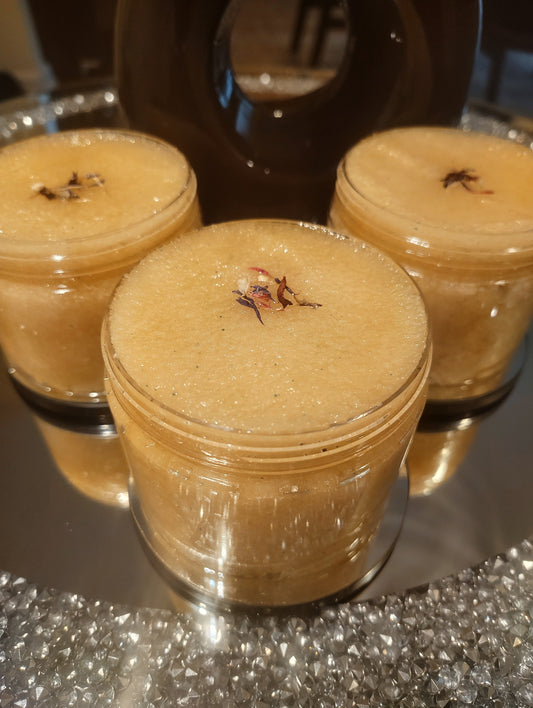 "LEMON CREME" MOISTURIZING BODYSCRUB